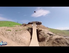 BMX quadruple backflip has been landed for the first time in history by Jed Mildon.