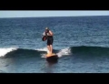 Remote Control Surfer vs Real Life Surfer Battle It Out On The Waves.