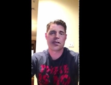 Man lip syncs 'We are the World' while using Face Swap Live and the result is pure awesomeness.