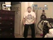 Dad catches son practicing his dance moves so decides to show him his moves 'you got served' style! 