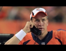 Peyton Manning's voicemail to Tom Brady before the 2016 AFC championship game.