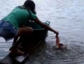 This Is How You Catch Fish In Brazil. Watch Those Fingers Though Those Piranhas Have Sharp Teeth.
