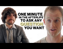 The White Room: Dead guy has 60 seconds to get the answers to any questions he has.