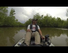 Fisherman gets a shocking surprise when he sees what is on his line.