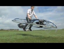 Custom homemade hoverbike that actually works.