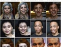 A photographer took pictures of people before and after she called them beautiful.