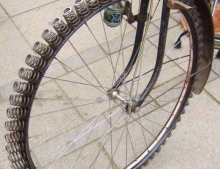 Add suspension to your vintage bicycle.