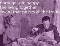 All marriages are happy.