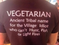 Ancient Tribal Name: Vegetarian