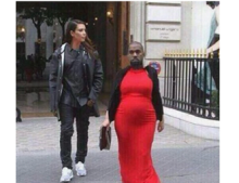 Another Kanye West and Kim Kardashian photoshopped classic.
