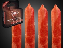 Bacon condoms. Because getting porked is fun.
