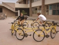 Bicycle merry-go-round.