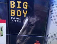 Big boy condoms.
