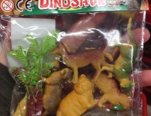Bought this pack of toy dinosaurs only to find out they are cats. I feel so ripped off.