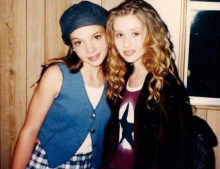Britney Spears and Christina Aguilera circa 1994.
