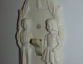 Honor thy father and mother light switch cover exposing the darker side of religious leaders.