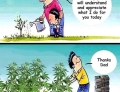 Dad teaches son a valuable lesson about marijuana.