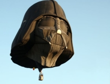 Darth Vader hot air balloon is bad ass.