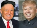 Donald Trump and Kim Jong-un swap hair.
