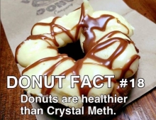 Donuts are a healthier choice in some instances.