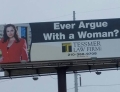 Ever argue with a woman?