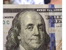 Every time you blow $100 on some dumb shit Franklin be looking at you like...