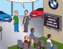 Finally, an explanation of why BMW owners drive like assholes.