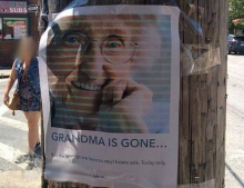 Grandma is gone.