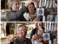 Hillary Clinton can't even pour a beer correctly and she wants to be president?