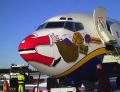 Horrific accident involving Santa Claus and an airplane.