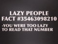 How to find out if you are lazy in a few seconds.
