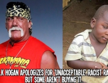Hulk Hogan apologizes for 'unacceptable' racist rant, but some aren't buying it.