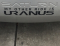 If you drive a Saturn, you need one of these bumper stickers.