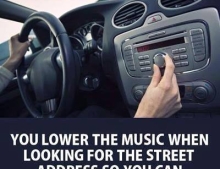 If you've ever lowered the music volume in your car to find an address more easily you're not alone.