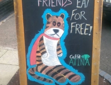 Imaginary friends eat for free.