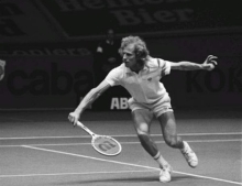 Inspirational quote by tennis player Vitas Gerulaitis after beating Jimmy Connors.
