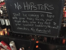 It is easy to get hipsters confused with hamsters.