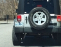 It is safe to assume the driver of this Jeep likes bacon.