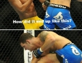 It started out with a kiss. How did it end up like this? Chris Weidman and Anderson Silva.