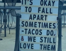 It's okay to be a taco.
