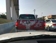Jesus Christ! Have you been working out?