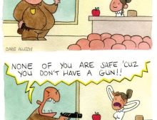 Lesson in gun safety,