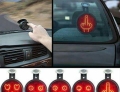 Let other drivers know how you're feeling with this nifty gadget.