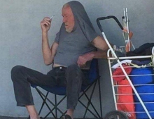 Life has been rough for poor old Cornholio.