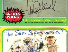 Luke Skywalker aka Mark Hamill is an autograph Jedi.