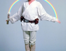 Luke Skywalker has finally come out of the closet.