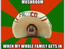 Mexican word of the day is Mushroom.
