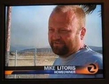 Mike Litoris made it on the news today.