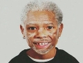 Morgan Freeman at age 8.