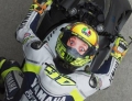 Motorcycle racer Valentino Rossi has eyes on the back of his head.